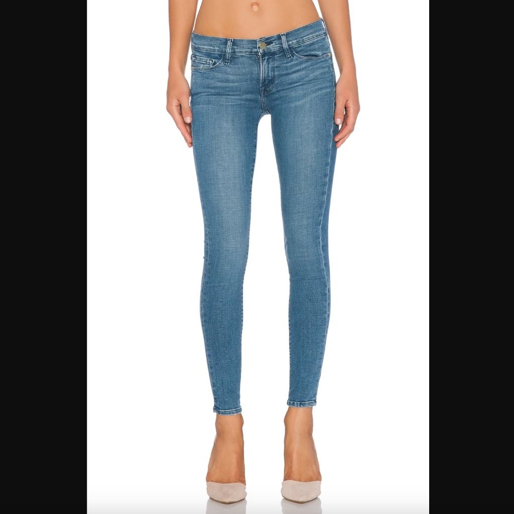Frame Denim Le Skinny De Jeanne, Barbour, 25